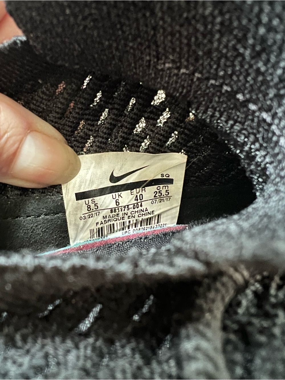 Nike Air Max Thea Ultra Flyknight Black - Picture 7 of 13